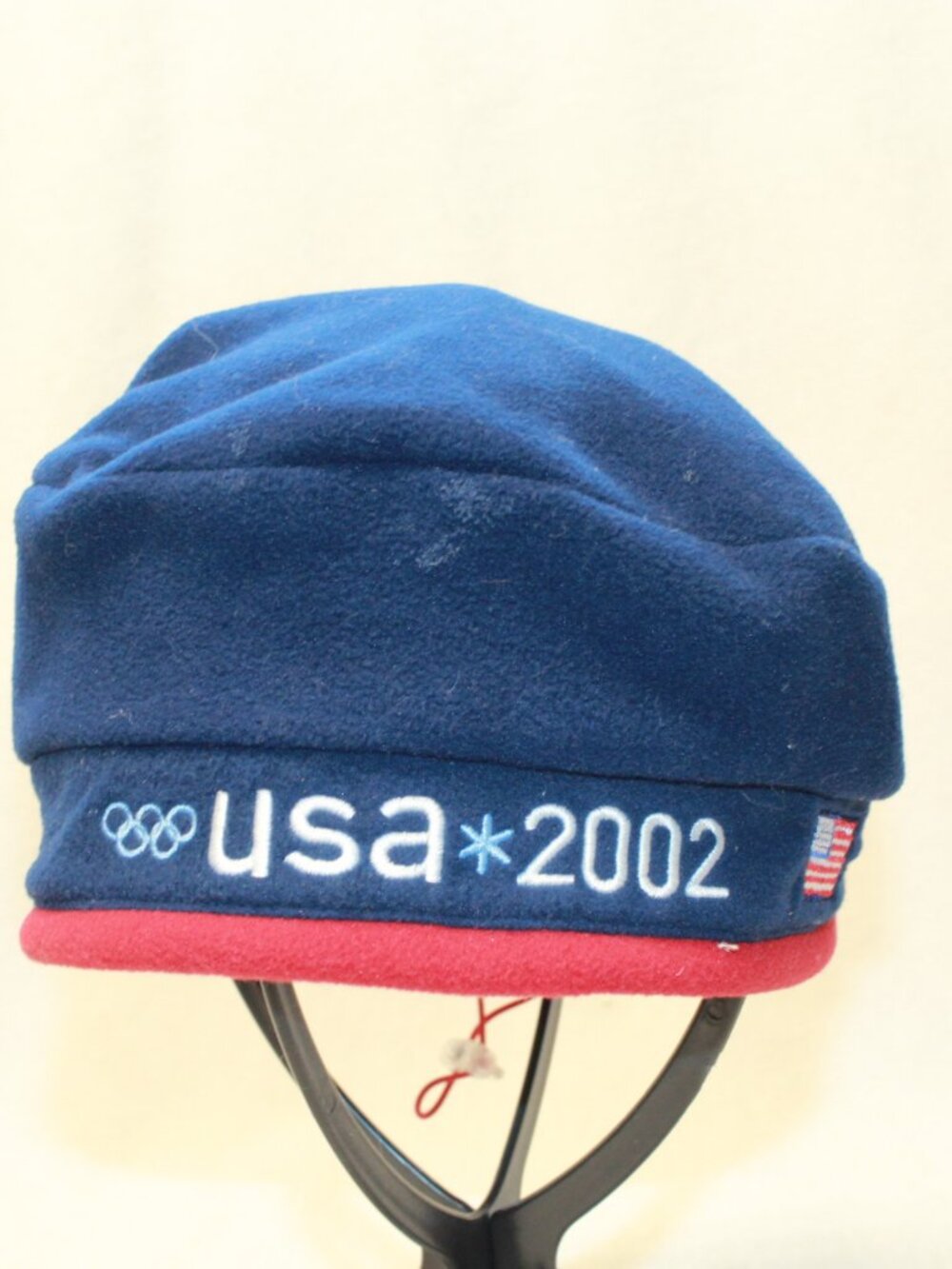 Roots 2002 Salt Lake Winter USA Olympic Team Patriot Blue Beret - One Size - NWT